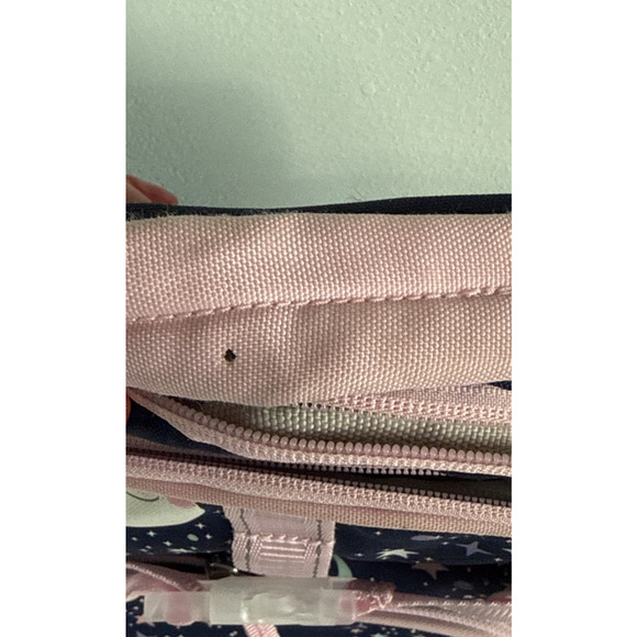 Pottery Barn Mackenzie Small Backpack Glow-in-the-Dark Galaxy/Moon Pencil case - Picture 7 of 10